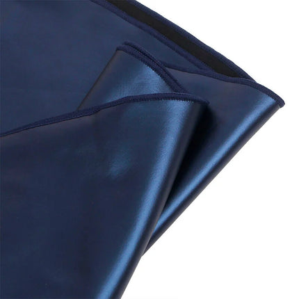 SUBBLIME - 955410 KLEID MIT BLAUEN LEDERTRÄGERN S/M