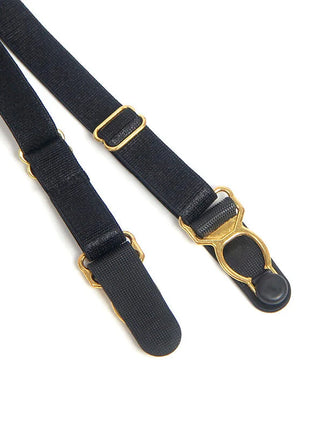 SUBBLIME - 955465 SCHWARZER LEDER-BODY MIT REISSVERSCHLUSS L/XL