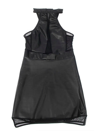 SUBBLIME - 955489 NECKHOLDER-KLEID MIT TRANSPARENZEN SCHWARZ L/XL