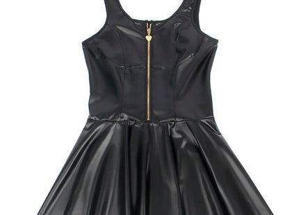 SUBBLIME - LEDERKLEID MIT HERZ-REISSVERSCHLUSS - SCHWARZ - Sexy Kleider