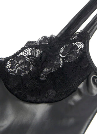 SUBBLIME - LEDERKLEID MIT REISSVERSCHLUSS - Sexy Kleider