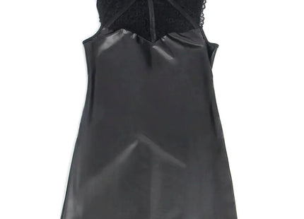 SUBBLIME - LEDERKLEID MIT SPITZENKRAGEN - Sexy Kleider