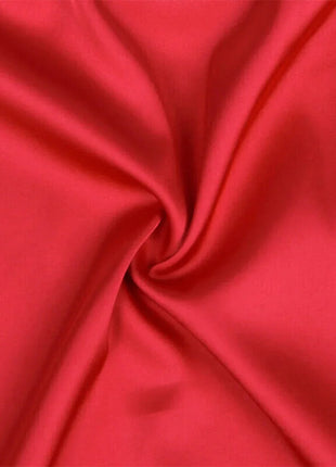 SUBBLIME - SATIN-BABYDOLL MIT SPITZE ROT - Babydoll