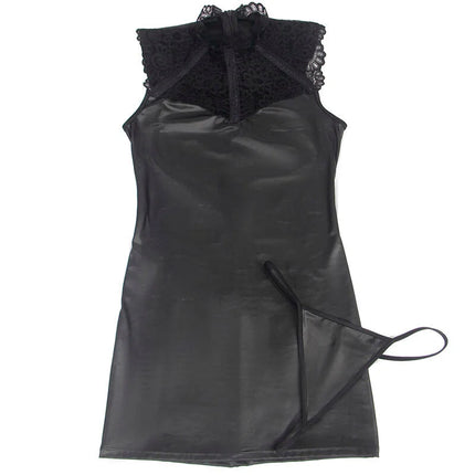 SUBBLIME - SEXY LEDERKLEID - Sexy Kleider