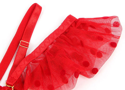 SUBBLIME - SPITZEN-BH UND STRUMPFBAND-SET - Sexy Dessous-Set
