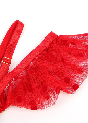 SUBBLIME - SPITZEN-BH UND STRUMPFBAND-SET - Sexy Dessous-Set