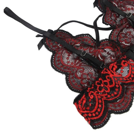 SUBBLIME - Spitzen-Dessous-Set: Oberteil & Höschen - BH & Slip
