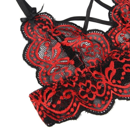 SUBBLIME - Spitzen-Dessous-Set: Oberteil & Höschen - BH & Slip