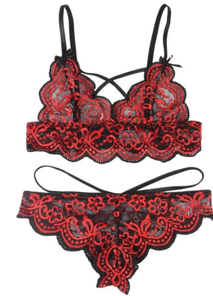SUBBLIME - Spitzen-Dessous-Set: Oberteil & Höschen - BH & Slip