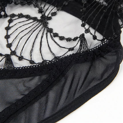 SUBBLIME – Transparenter Body mit Spitze - Bodys