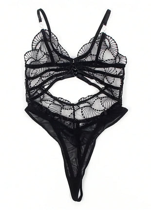 SUBBLIME – Transparenter Body mit Spitze - Bodys