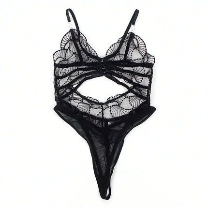 SUBBLIME – Transparenter Body mit Spitze - Bodys