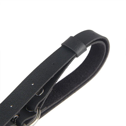 SUBBLIME - Verführerischer Ledergürtel Harness Schwarz - Gürtel-Harness