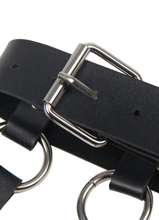 SUBBLIME - Verführerisches Brustharness mit Ringketten Einheitsgröße - Brust-Harness