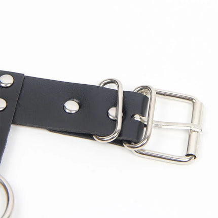 SUBBLIME - Verführerisches Harness-BH-Set mit Ketten Einheitsgröße - Harness-BH