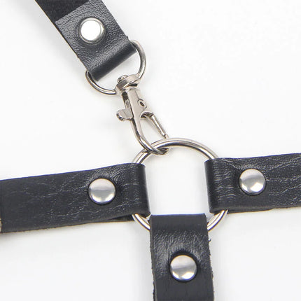 SUBBLIME: Verführerisches Harness-Set mit Riemen und Kette - Einheitsgröße - Harness