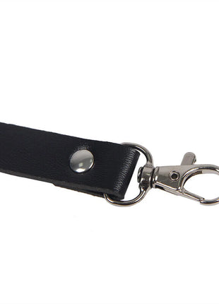 SUBBLIME - Verstellbarer Leder Körperharness Schwarz Verführerisches Dessous - Harness
