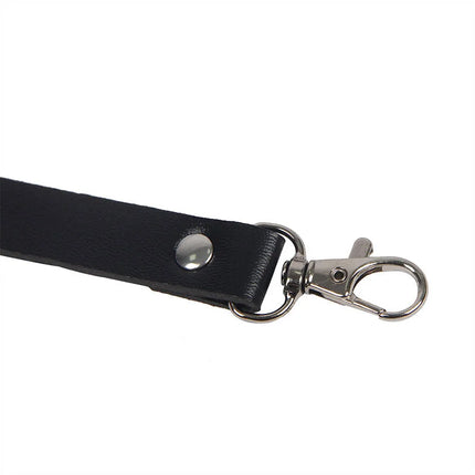 SUBBLIME - Verstellbarer Leder Körperharness Schwarz Verführerisches Dessous - Harness
