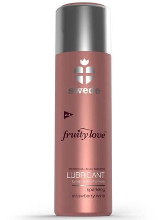 SWEDE - FRUCHTIGES LIEBE-SCHMIERMITTEL ERDBEERSCHAUMWEIN 100 ML - Gleitmittel