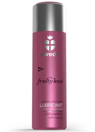 SWEDE - FRUITY LOVE SCHMIERMITTEL ROSA GRAPEFRUIT MIT MANGO 100 ML - Gleitmittel