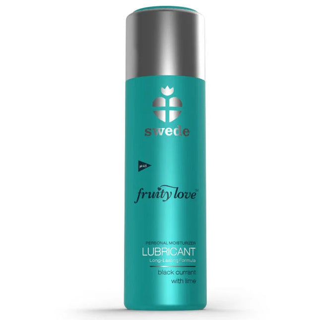 SWEDE - FRUITY LOVE SCHMIERMITTEL SCHWARZE JOHANNISBEERE LIMETTE 100 ML - Gleitmittel