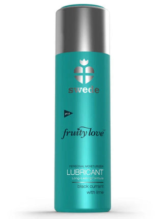 SWEDE - FRUITY LOVE SCHMIERMITTEL SCHWARZE JOHANNISBEERE LIMETTE 100 ML - Gleitmittel