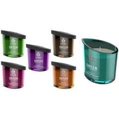 SWEDE - SENZE SEDUCTION MASSAGEKERZE - NELKE ORANGE LAVENDEL