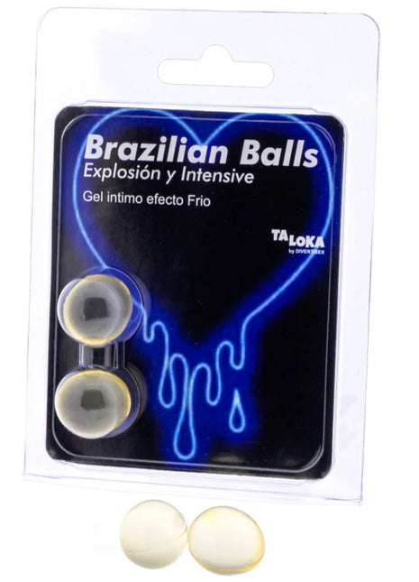 TALOKA - 2 BRASILIANISCHE BLLE AUFREGENDES GEL MIT KLTE- UND VIBRATIONSEFFEKT