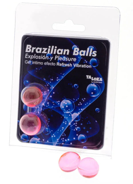 TALOKA - 2 BRASILIANISCHE BLLE ERFRISCHENDES VIBRATIONSEFFEKT AUFREGENDES GEL