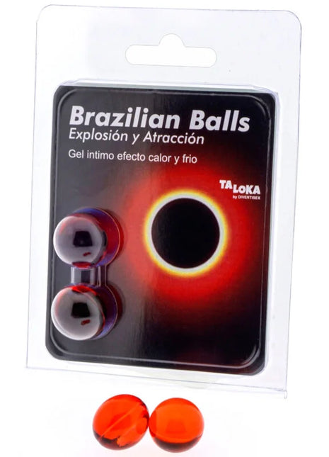 TALOKA - 2 BRASILIANISCHE BLLE HEISSES UND KALTES EFFEKT AUFREGENDES GEL