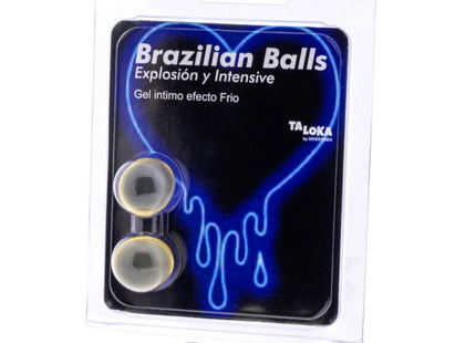 TALOKA - 2 BRASILIANISCHE BLLE AUFREGENDES GEL MIT KLTE- UND VIBRATIONSEFFEKT