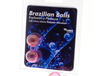 TALOKA - 2 BRASILIANISCHE BLLE ERFRISCHENDES VIBRATIONSEFFEKT AUFREGENDES GEL