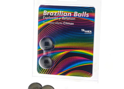 TALOKA - 2 BRASILIANISCHE KUGELN AUFREGENDES GEL MIT KÖNIGUNGSEFFEKT