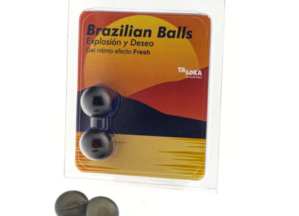 TALOKA - 2 BRASILIANISCHE KUGELN FRISCHER EFFEKT AUFREGENDES GEL