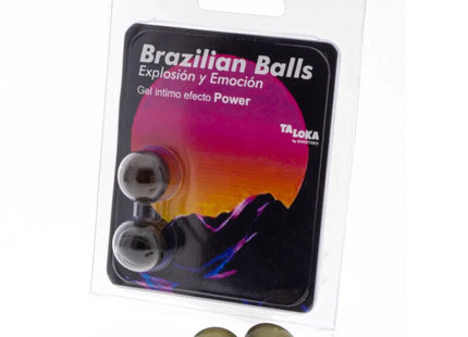 TALOKA - 2 BRASILIANISCHE KUGELN KRAFTEFFEKT AUFREGENDES GEL