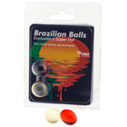 TALOKA - 2 BRASILIANISCHE KUGELN SUPERHEISSES AUFREGENDES GEL MIT EFFEKT