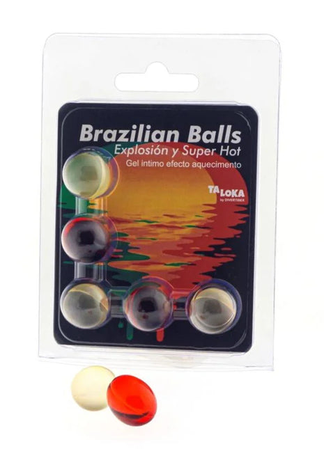 TALOKA - 5 BRASILIANISCHE BLLE SUPERHEISSES AUFREGENDES GEL MIT EFFEKT