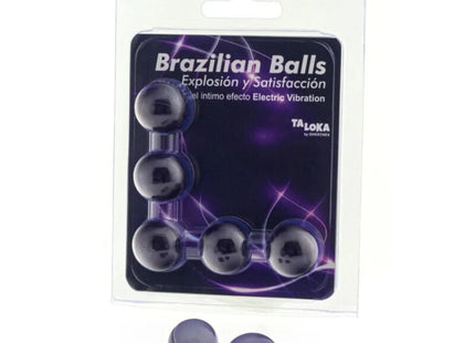 TALOKA - 5 BRASILIANISCHE BLLE ELEKTRISCHER VIBRATIONSEFFEKT AUFREGENDES GEL
