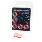 TALOKA - 5 BRASILIANISCHE BLLE MIT VIBRATIONSEFFEKT AUFREGENDES GEL
