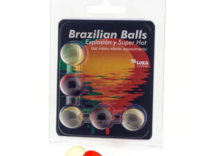 TALOKA - 5 BRASILIANISCHE BLLE SUPERHEISSES AUFREGENDES GEL MIT EFFEKT
