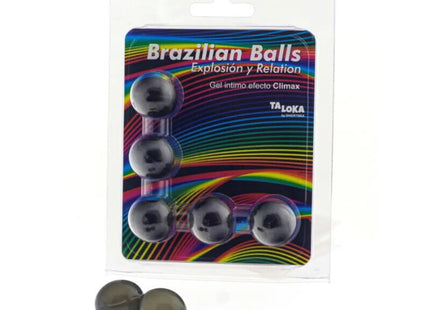 TALOKA - 5 BRASILIANISCHE KUGELN AUFREGENDES GEL MIT KÖNIGUNGSEFFEKT