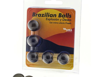 TALOKA - 5 BRASILIANISCHE KUGELN FRISCHER EFFEKT AUFREGENDES GEL