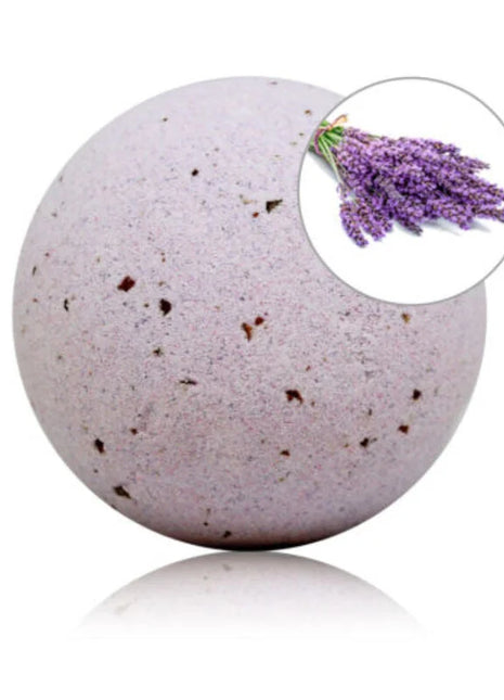 TALOKA - BADEBOMBE MIT LAVENDEL-DUFT UND ROSENBLÜTEN
