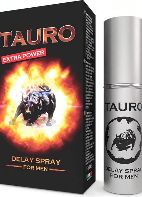 TAURO – Extra Power Delay Spray für Männer 5 ml - Verzögerer