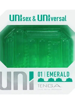TENGA - UNI EMERALD MASTURBATOR-Fingerhut - Ei-Masturbator