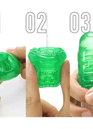TENGA - UNI VARIETY MASTURBATOR FINGERHÜHSCH PACKUNG 4 EINHEITEN - Ei-Masturbator