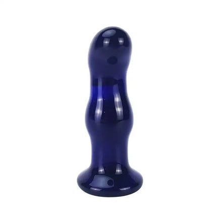 THE GLEAMING - VIBRIERENDER GLAS-BUTTPLUG - Glas Analplug