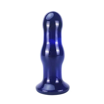 THE GLEAMING - VIBRIERENDER GLAS-BUTTPLUG - Glas Analplug