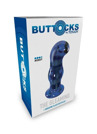 THE GLEAMING - VIBRIERENDER GLAS-BUTTPLUG - Glas Analplug