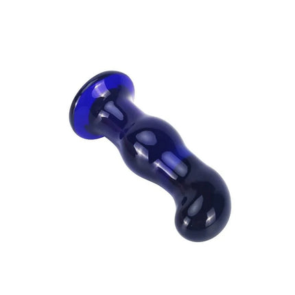THE GLEAMING - VIBRIERENDER GLAS-BUTTPLUG - Glas Analplug